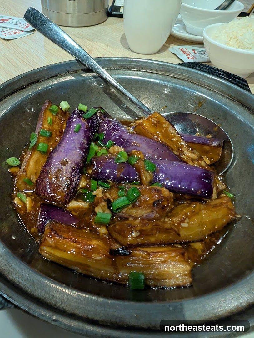 Braised Eggplant Dish