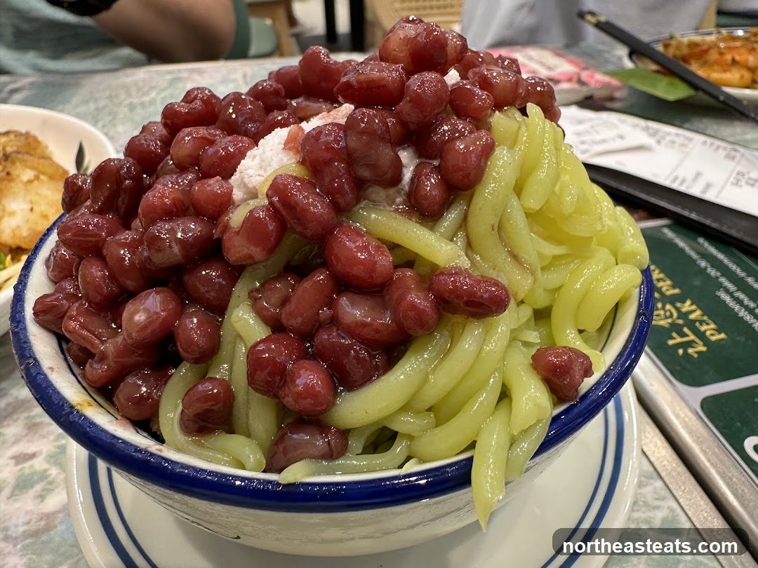 Red Bean and Green Bean Dessert