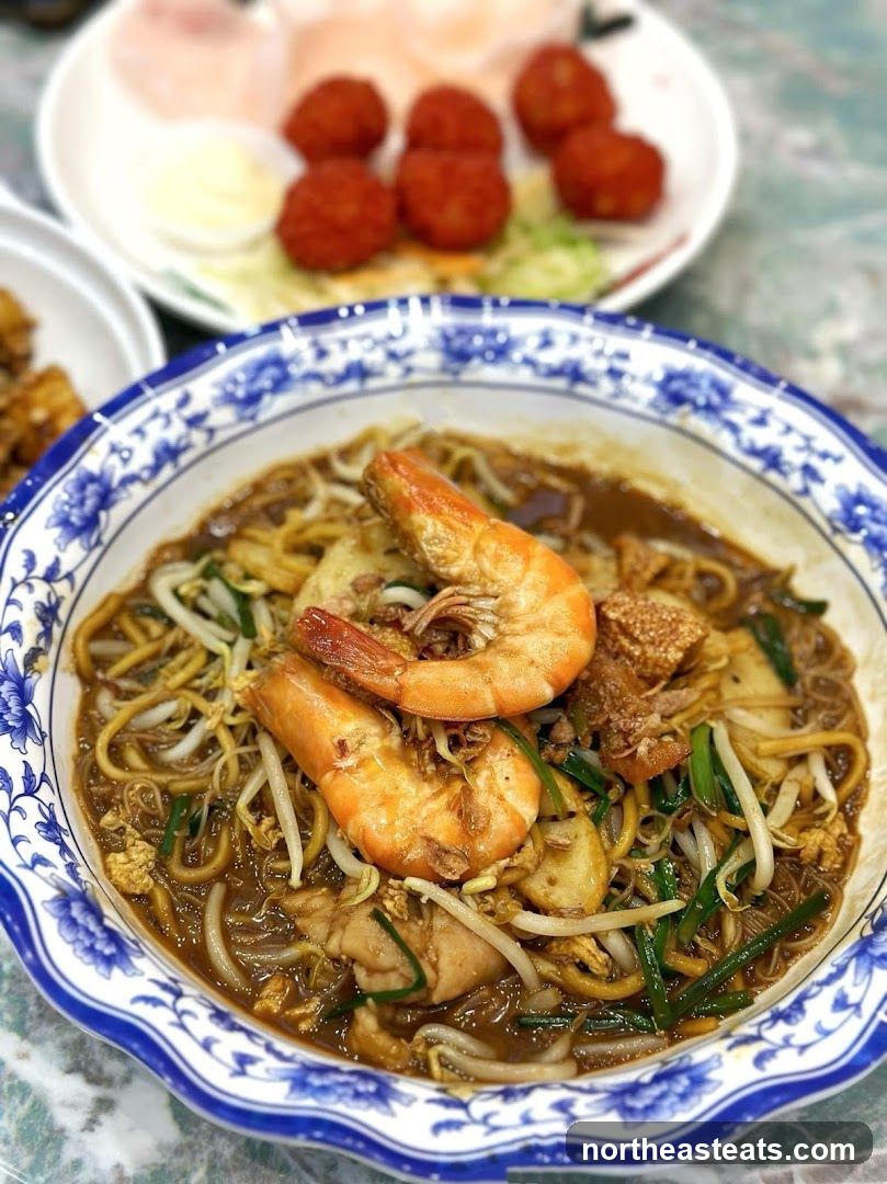 Noodle Dish with Shrimp
