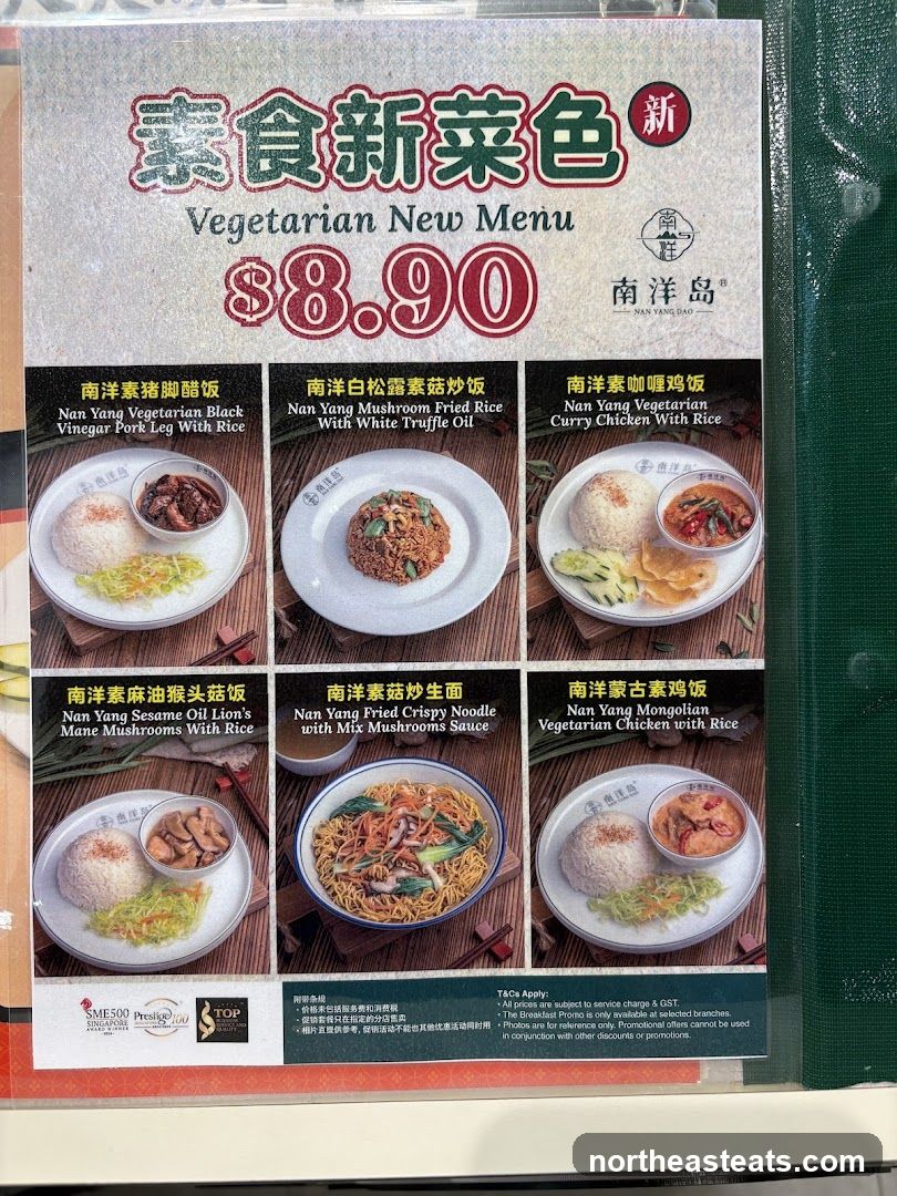 Vegetarian New Menu