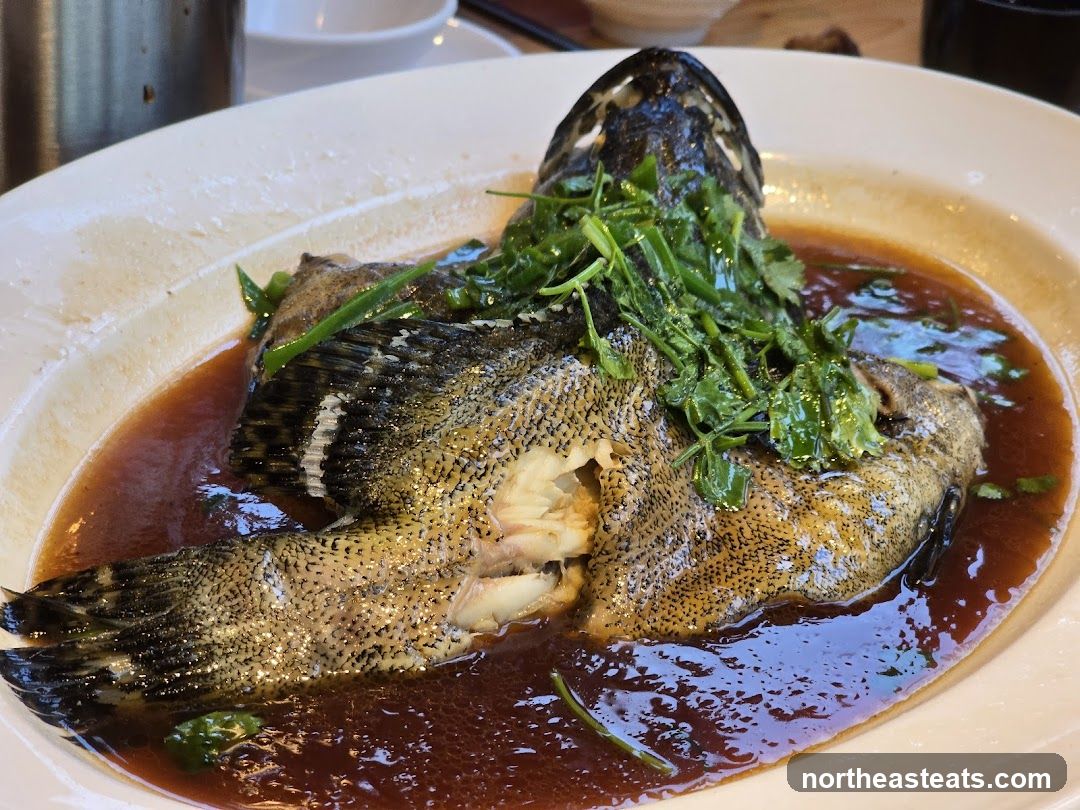 Steamed Fish Head