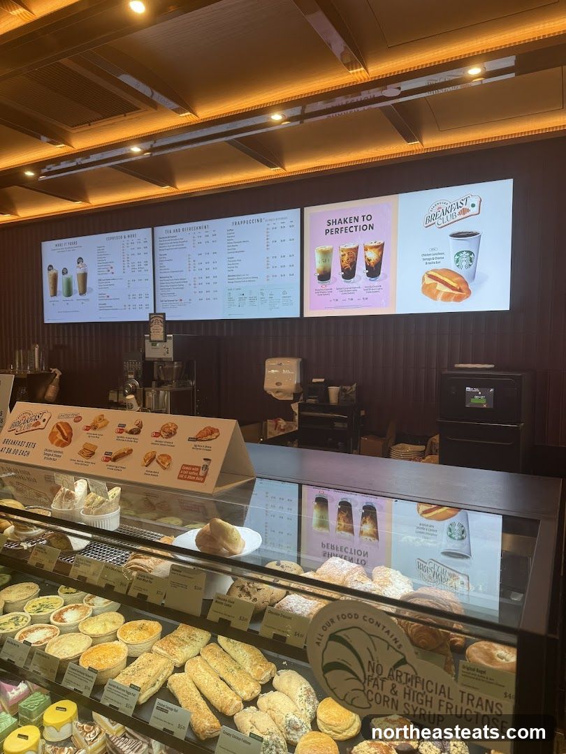 Cafe Display and Menu