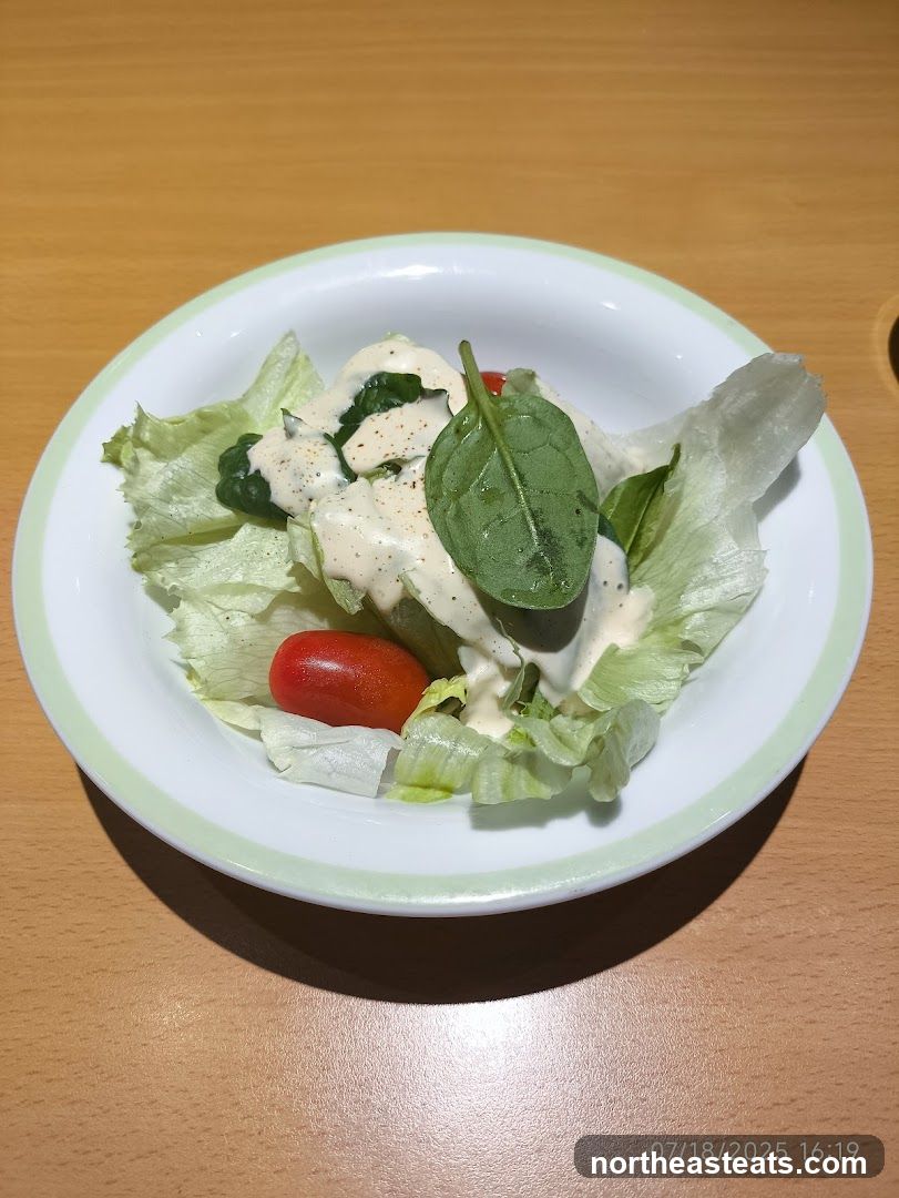 Salad with Dressing