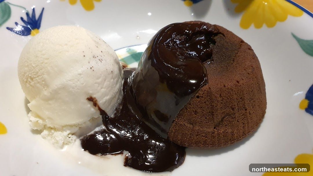 Chocolate Lava Cake with Ice Cream