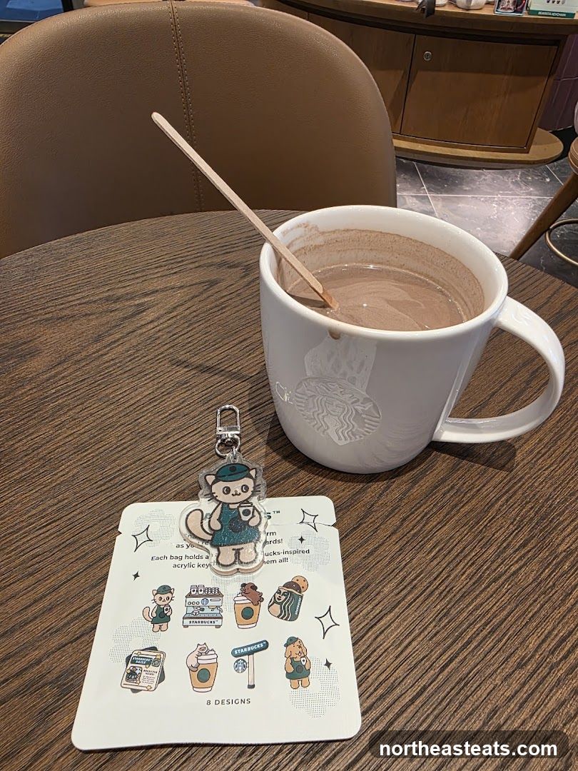 Starbucks Keychain and Drink