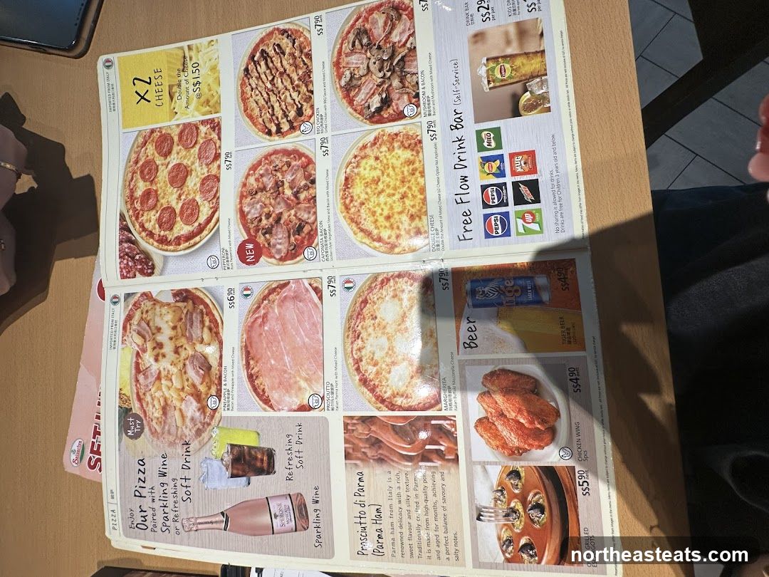 Pizza Menu