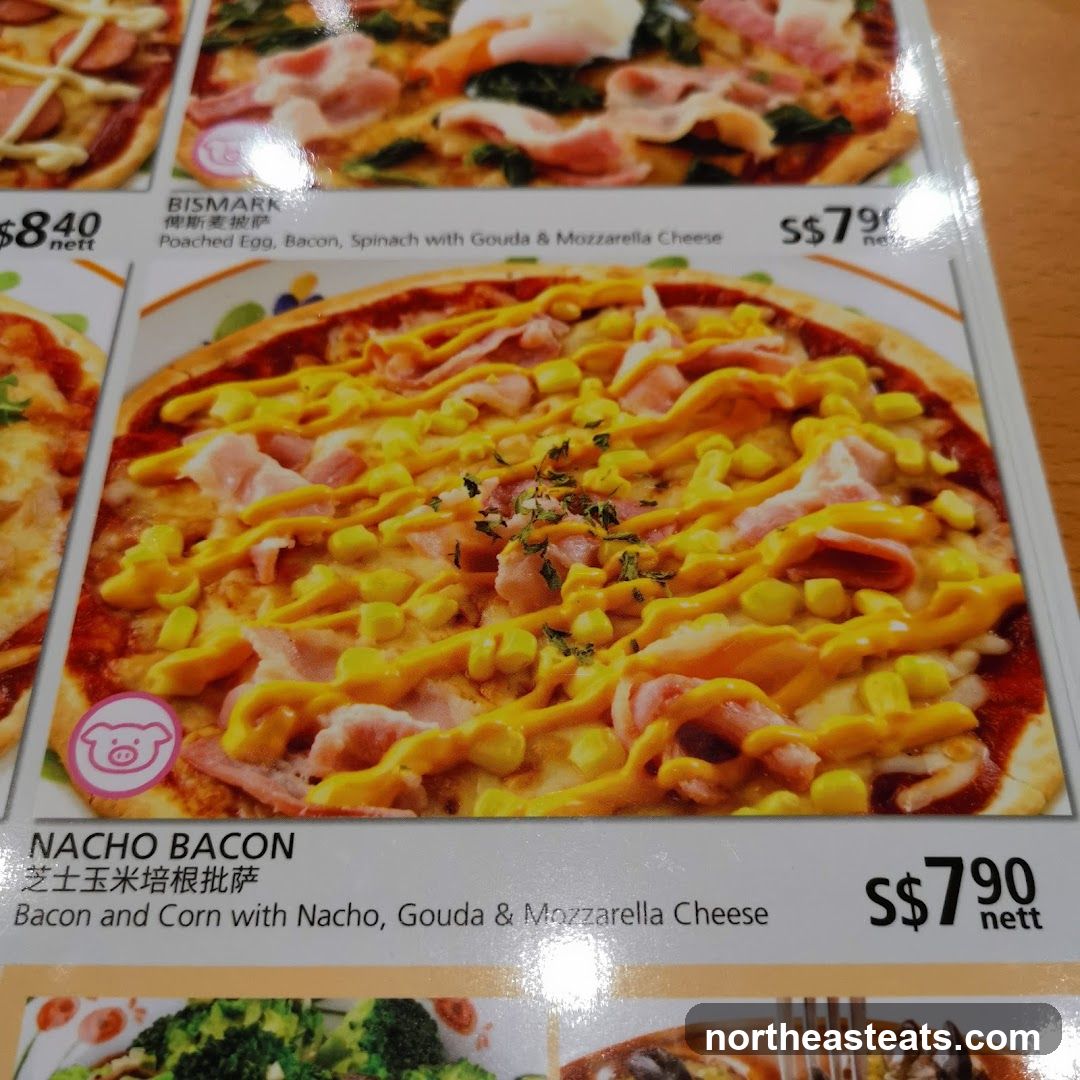 Pizza Menu