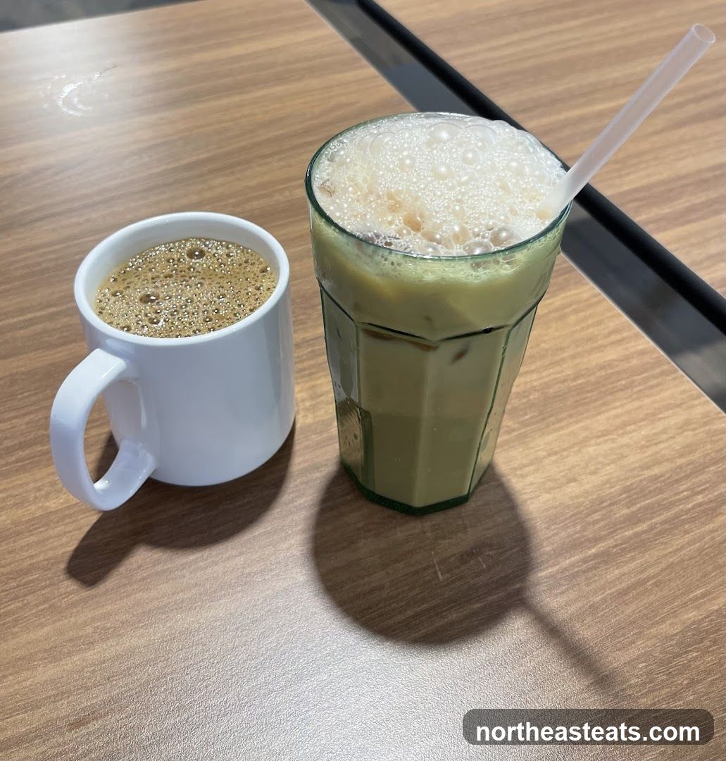 Coffee and Iced Drink