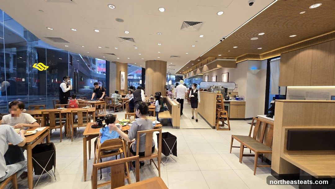 Restaurant Interior with Diners