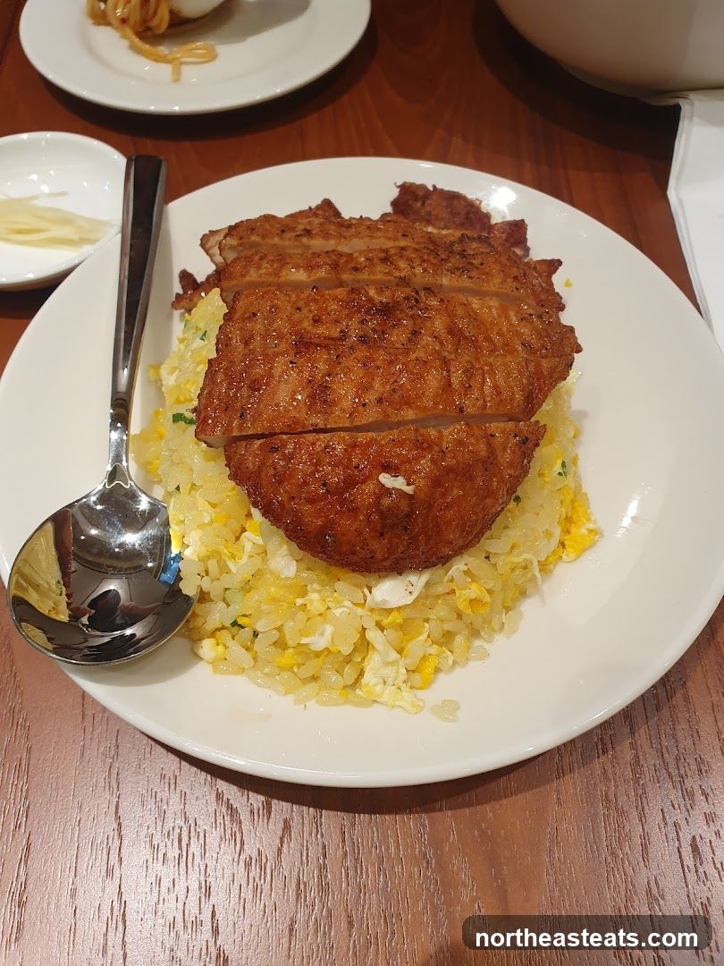 Pork Chop with Fried Rice