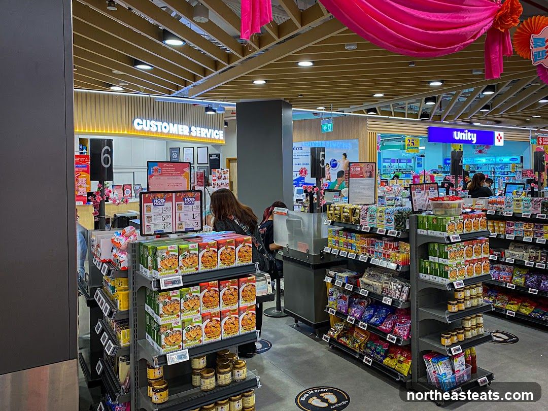 Retail Store Interior with Customer Service Counter