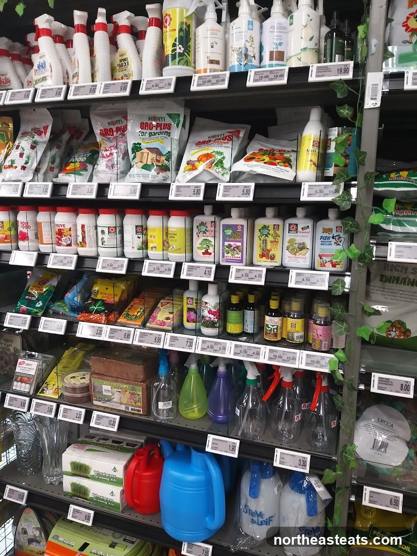 Gardening Supplies Aisle
