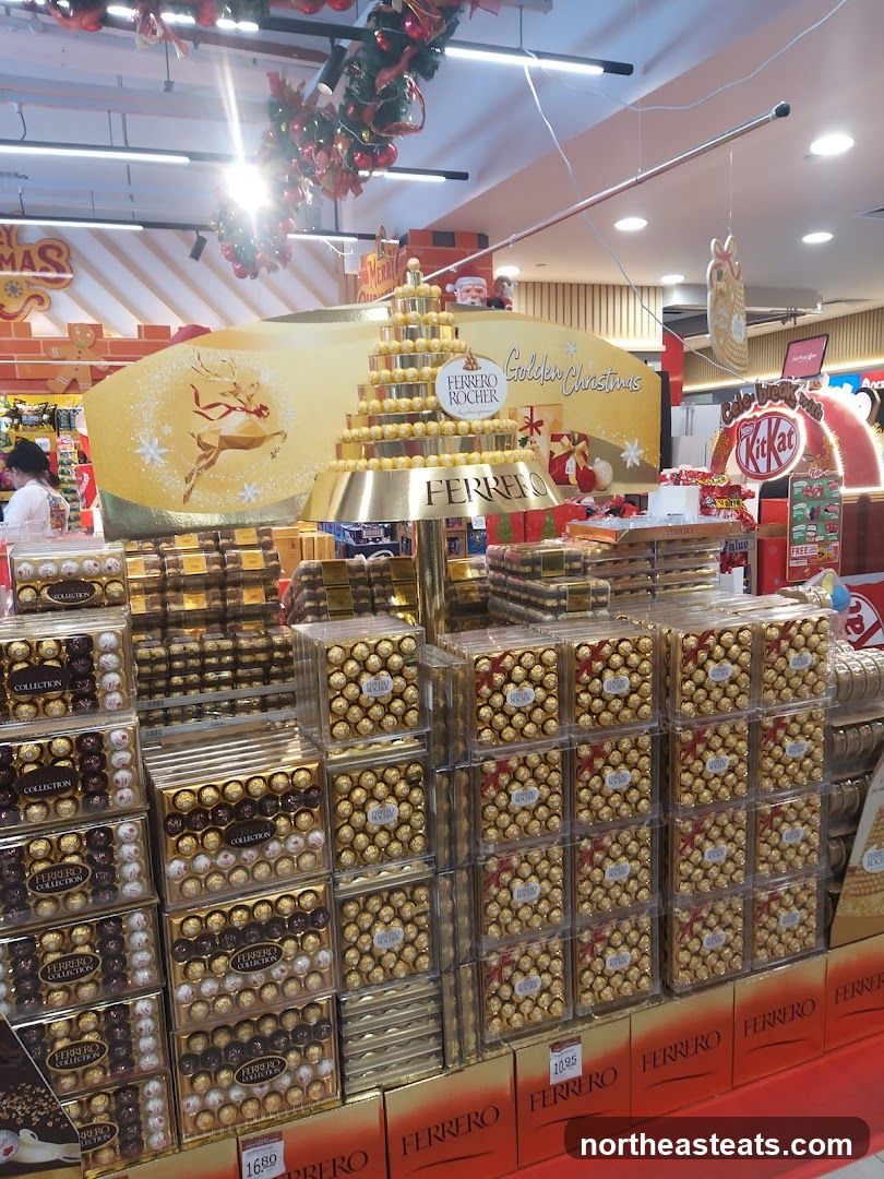 Ferrero Rocher Christmas Display