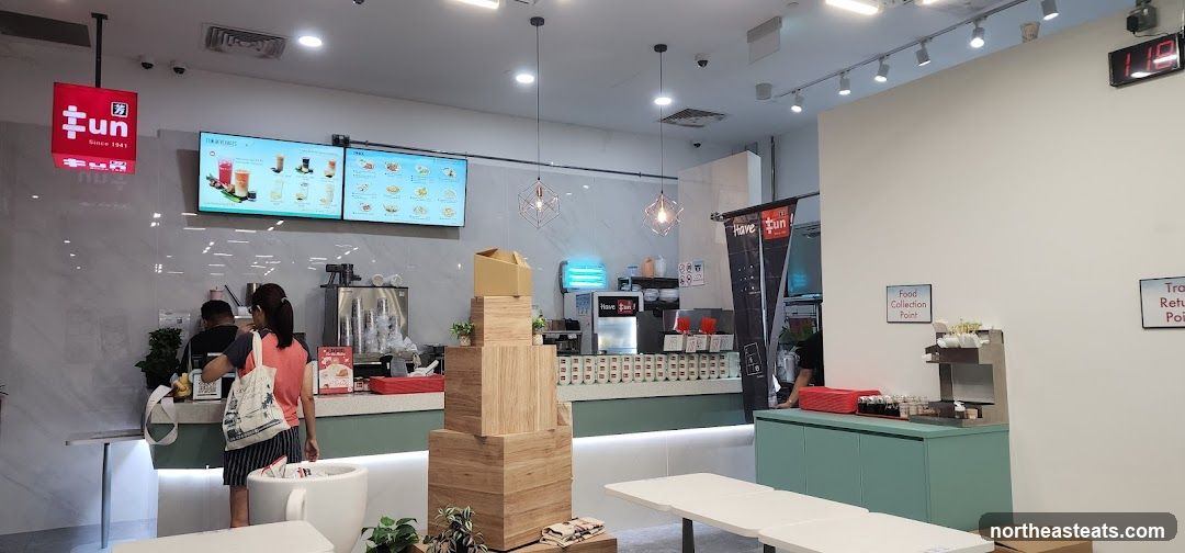 Bubble Tea Shop Interior
