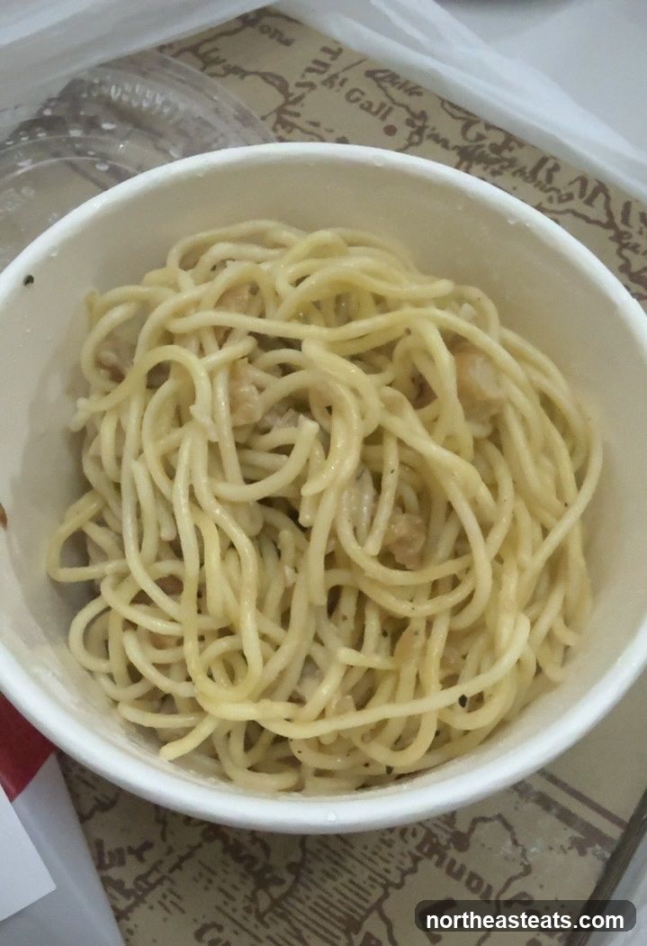 Spaghetti with Cream Sauce