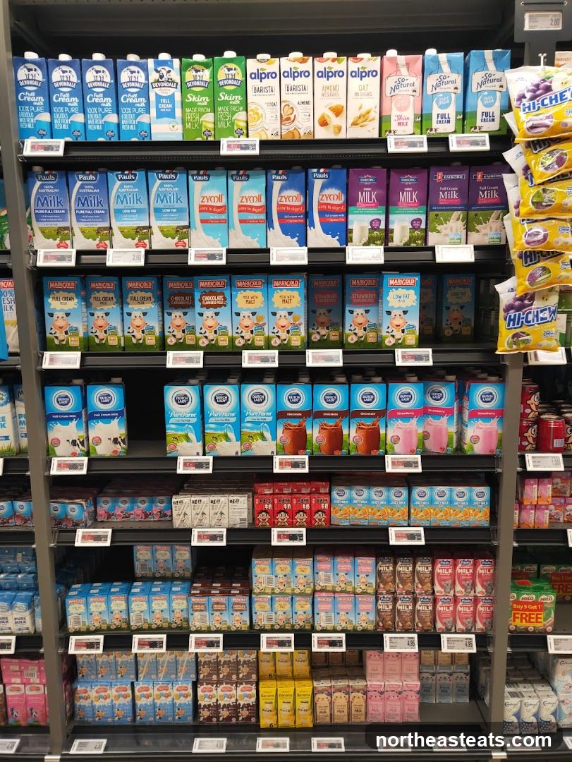 Milk and Juice Aisle