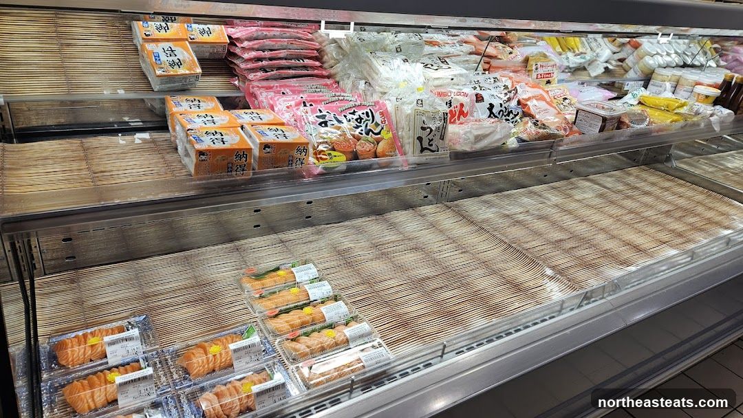 Refrigerated Display Case with Packaged Foods