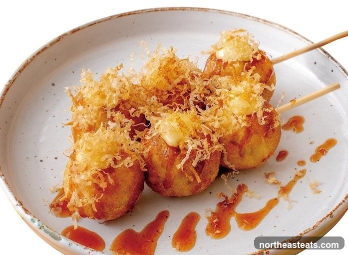 Takoyaki on a Plate