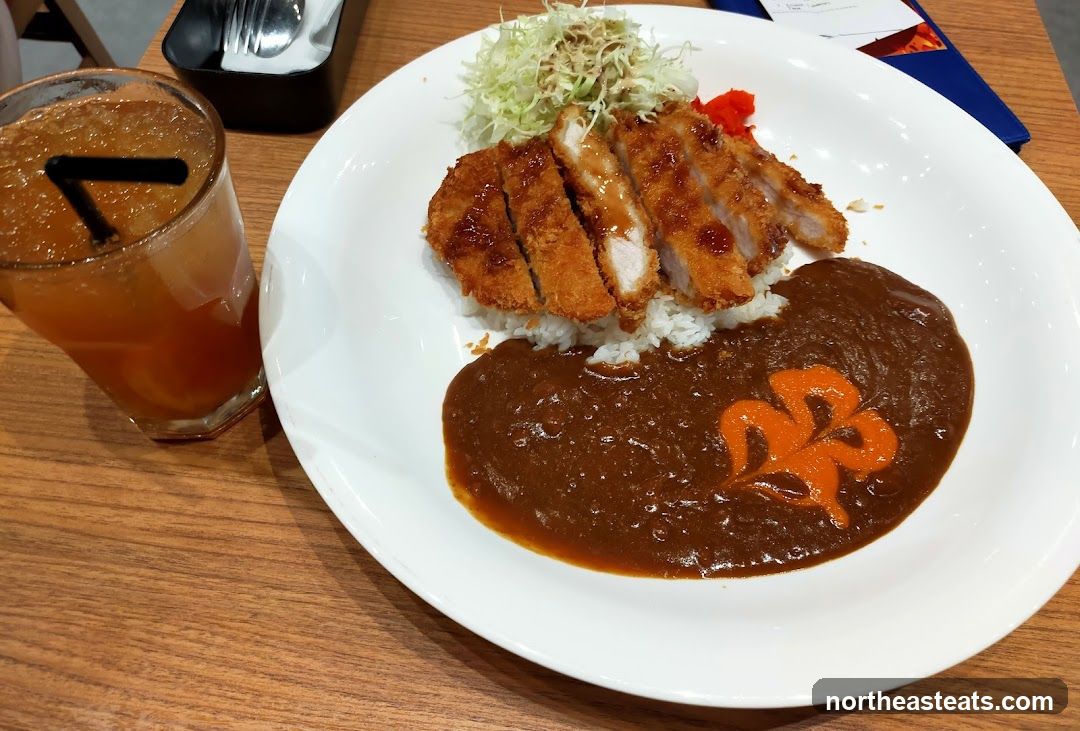 Katsu Curry with Drink