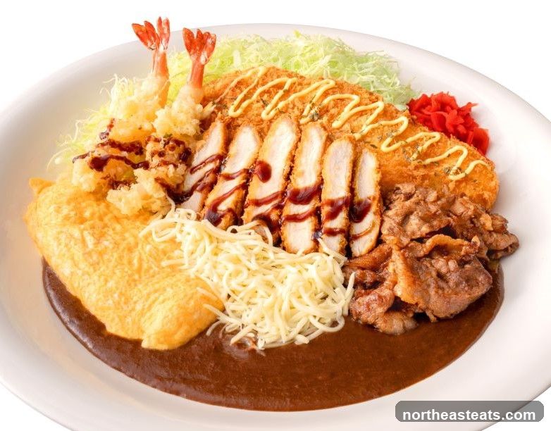 Japanese Curry Rice with Toppings