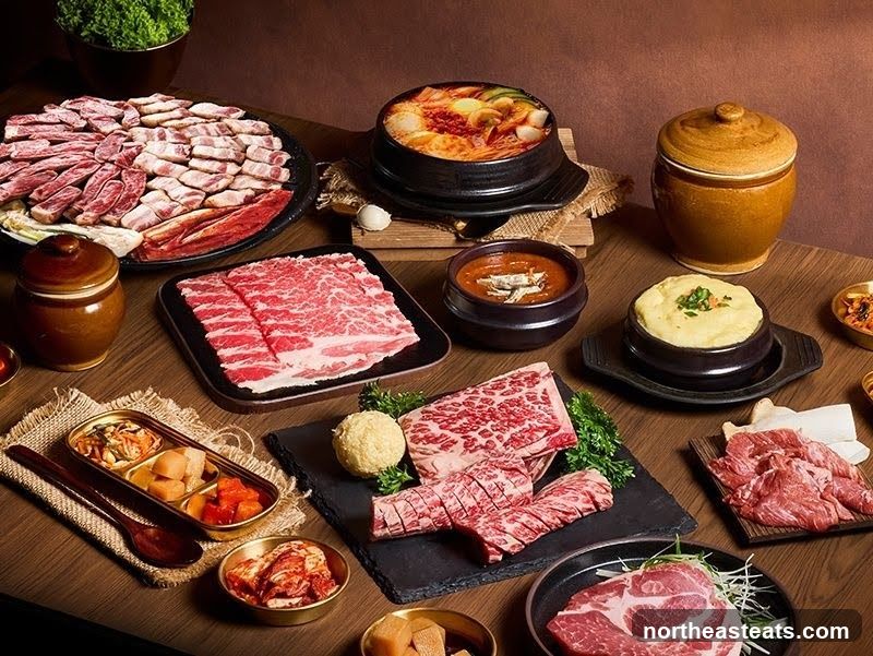 Korean BBQ Spread