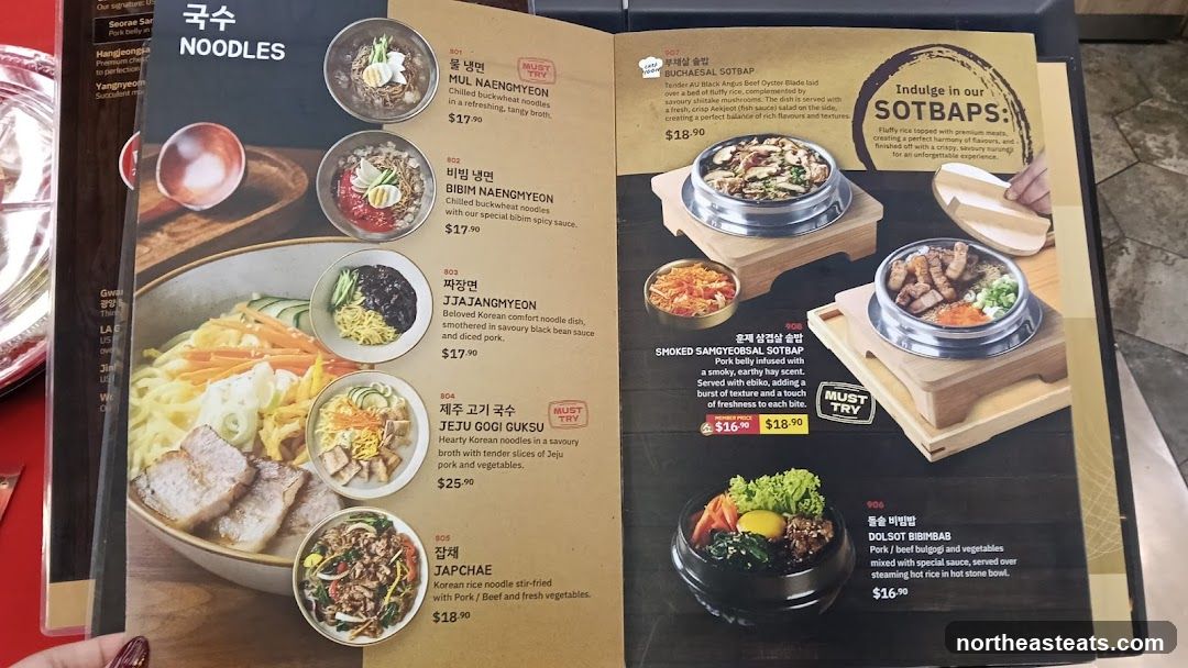 Korean Noodles and SOTBAPS