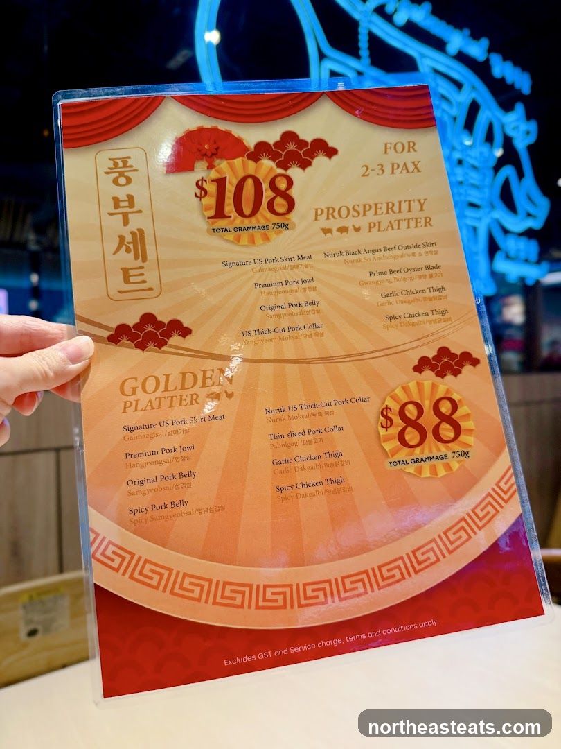 Prosperity Platter & Golden Platter