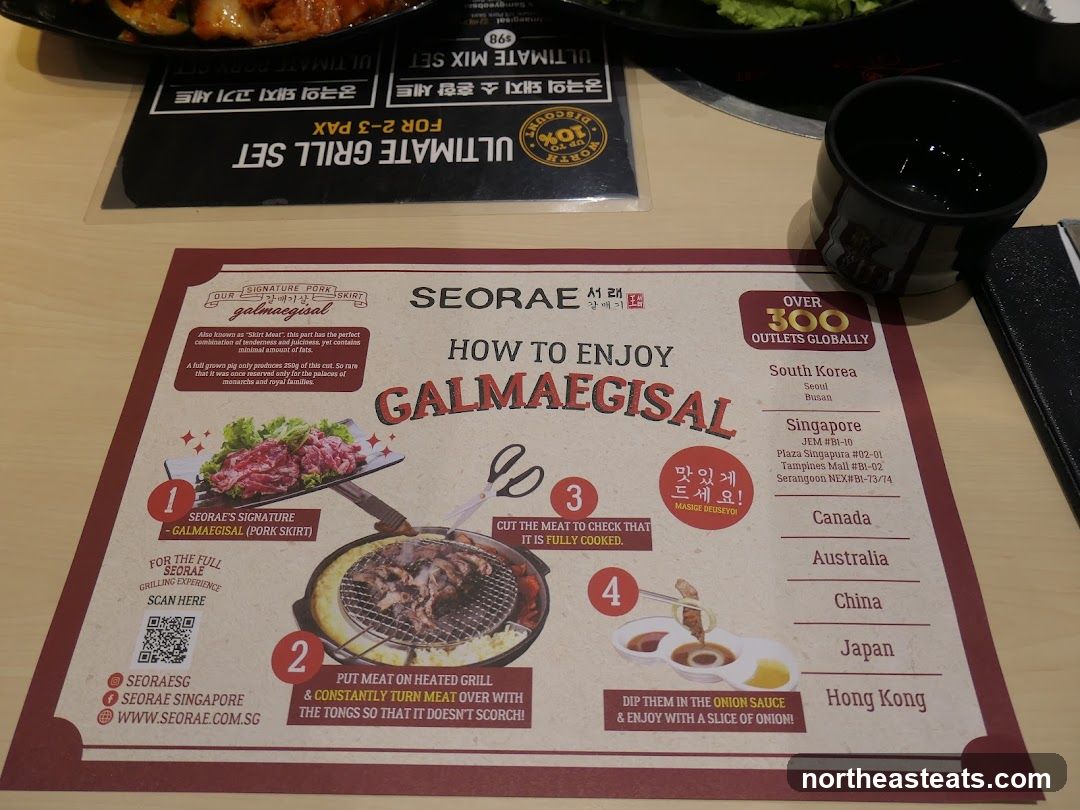 Seorae Galmaegisal Placemat