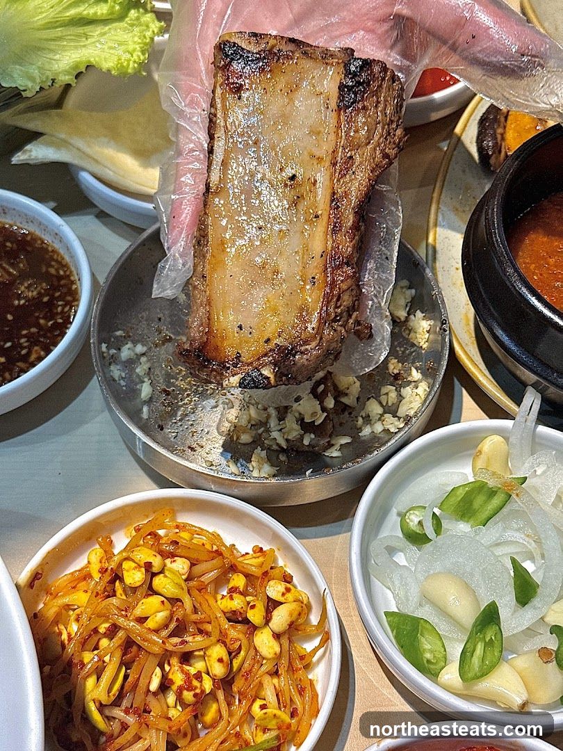 Grilled Ribs with Side Dishes