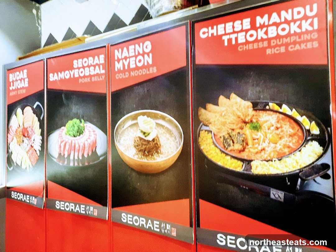 Korean Food Menu