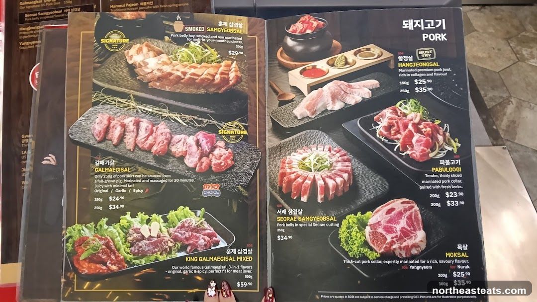 PORK MENU