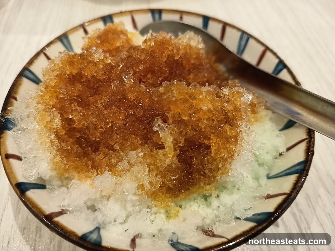 Shaved Ice Dessert