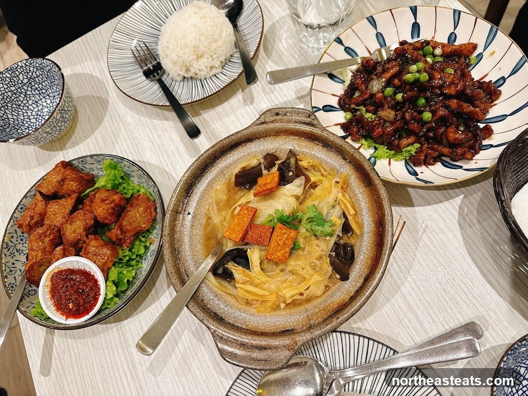 Assortment of Chinese Dishes
