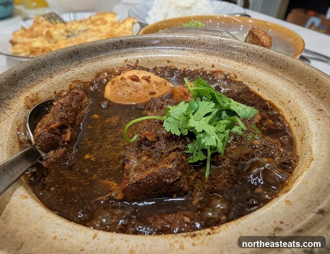 Braised Pork Belly with Eggs