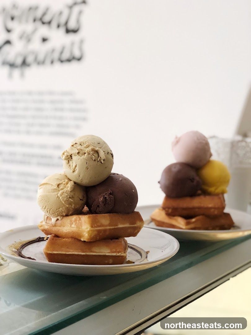 Ice Cream Waffles