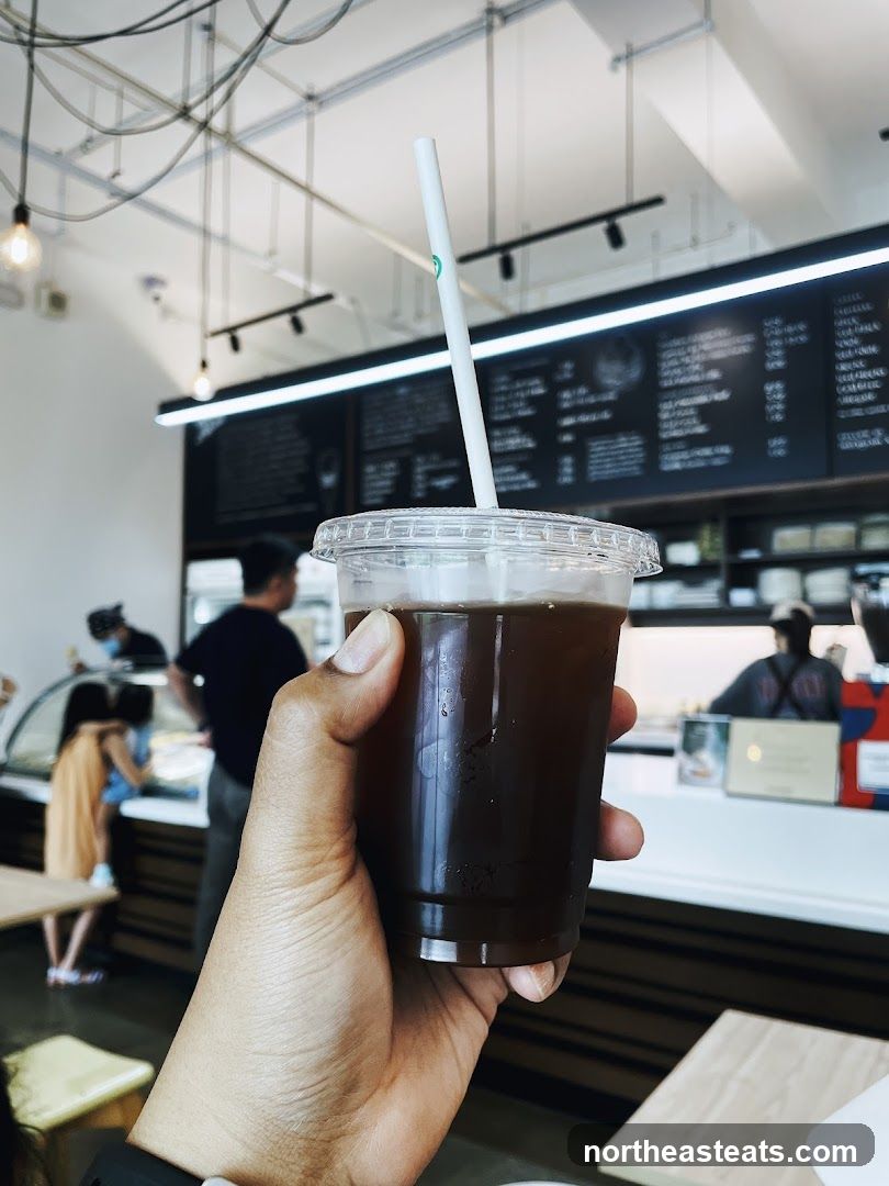 Iced Coffee in Cafe