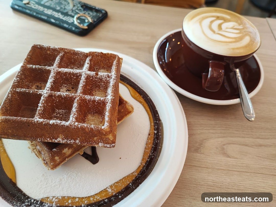 Waffles and Coffee