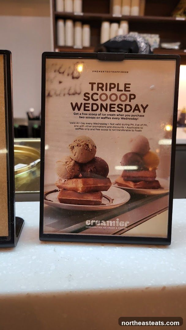 Triple Scoop Wednesday Promotion