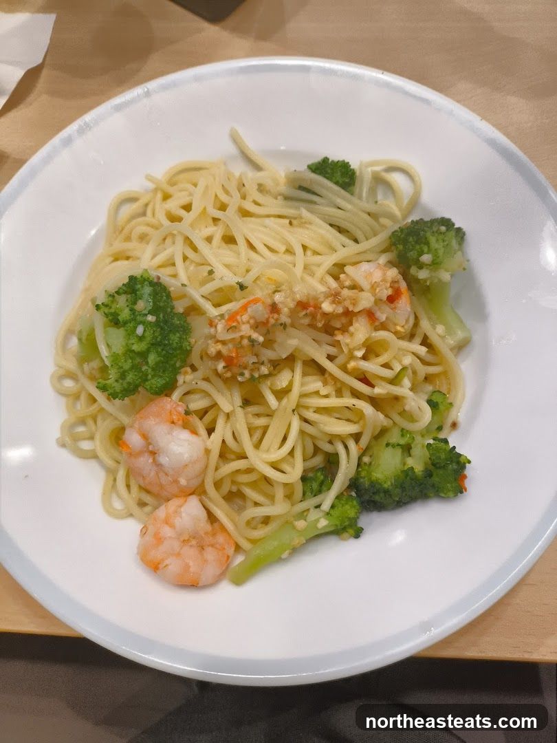 Shrimp and Broccoli Pasta