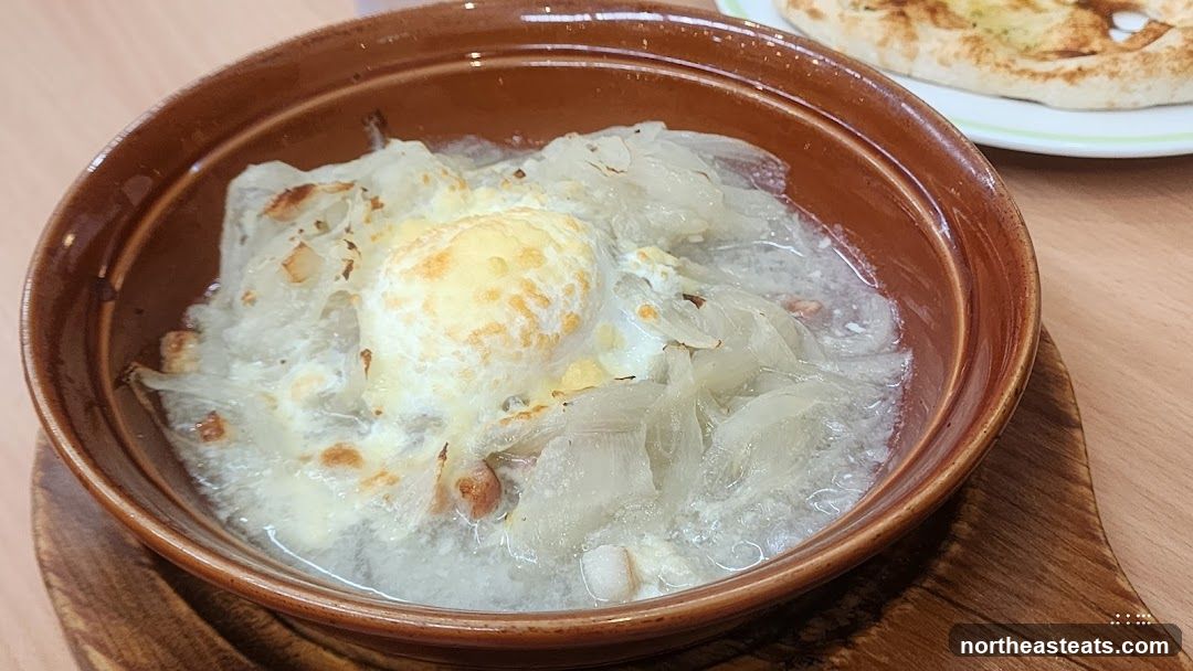 Baked Egg with Onions