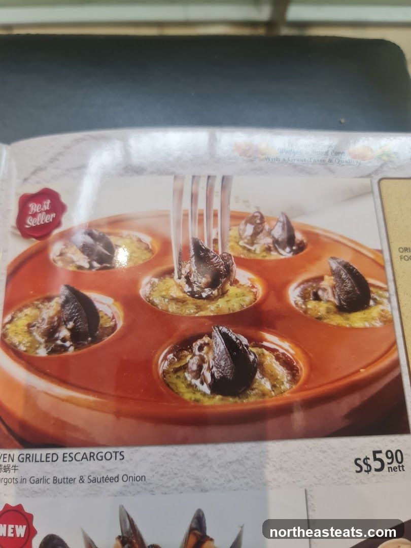 Oven Grilled Escargots