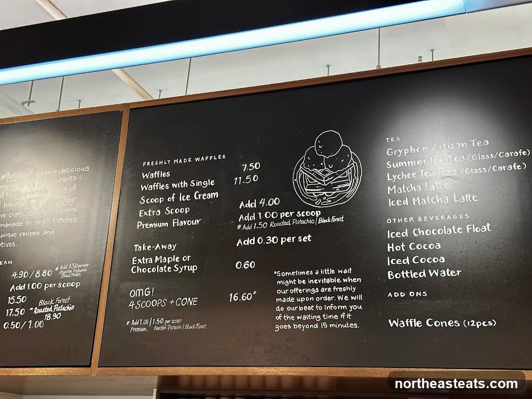 Dessert Menu