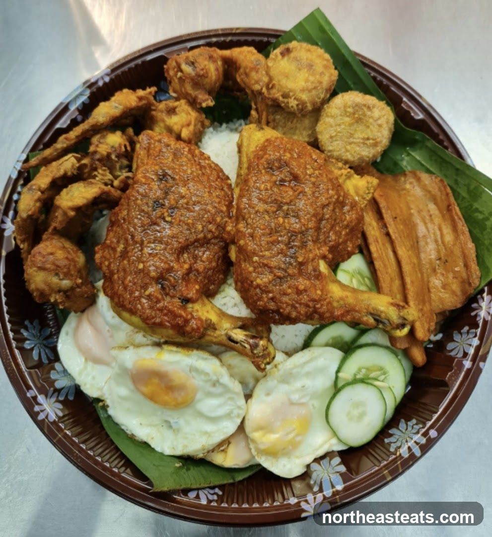 Nasi Lemak Platter