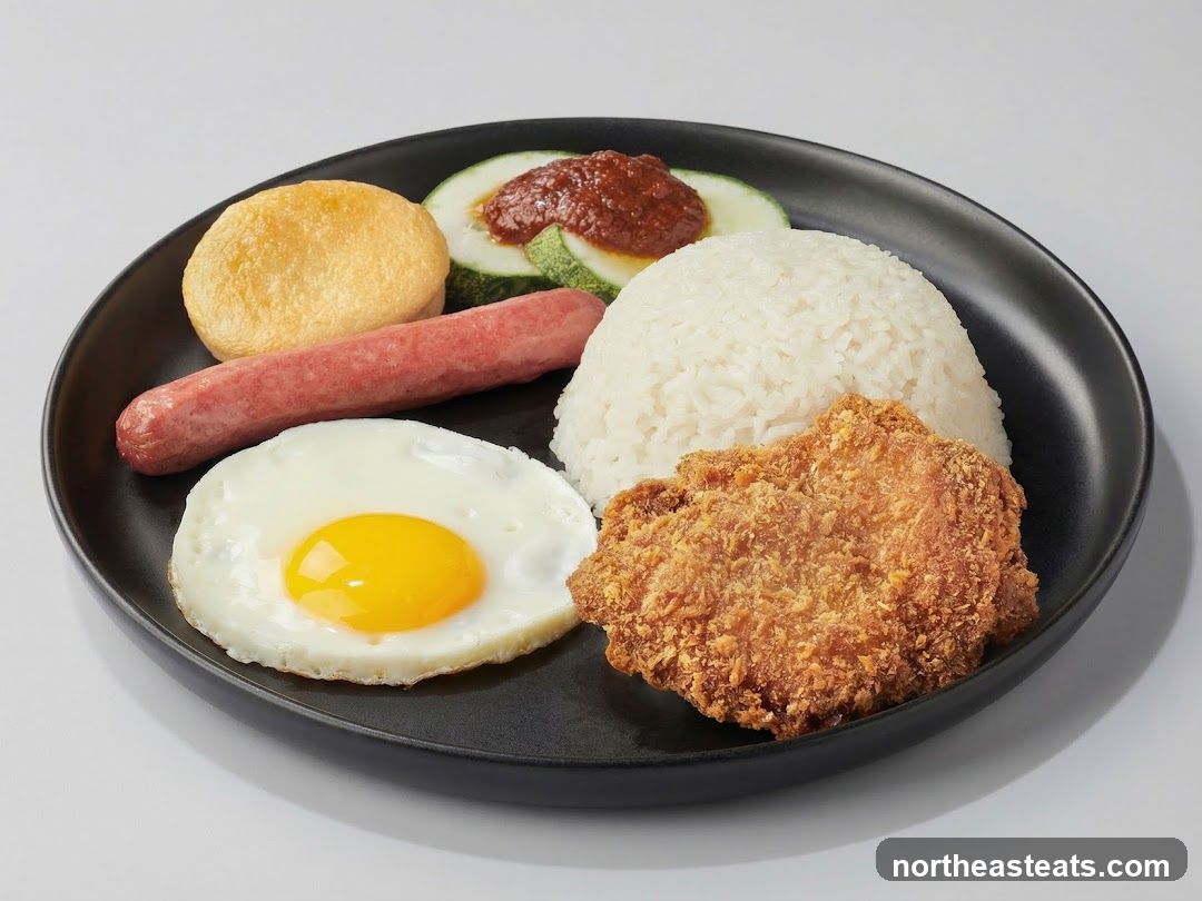 Fried Chicken Rice Plate