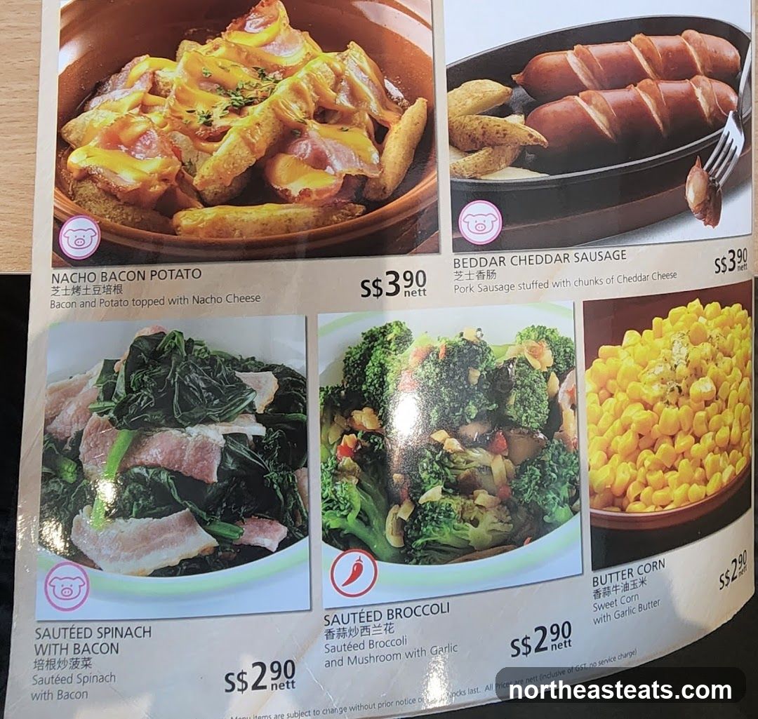 Menu Items