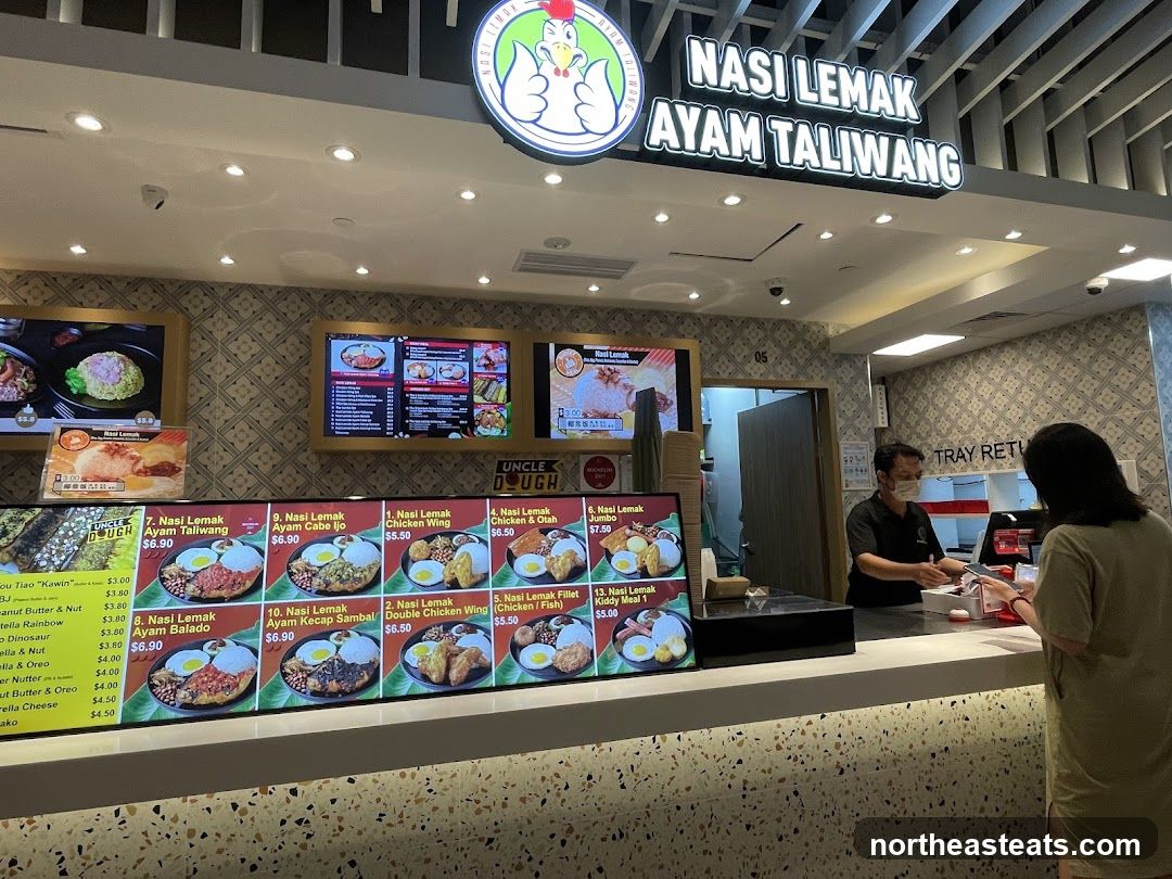 Nasi Lemak Ayam Taliwang Stall