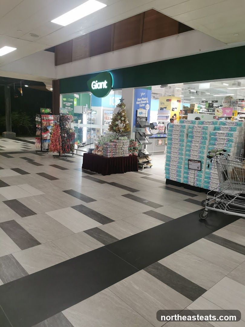 Giant Supermarket Entrance