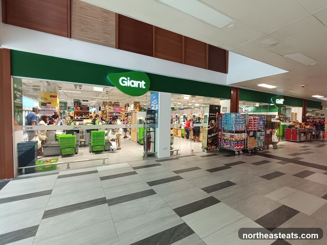 Giant Supermarket Entrance