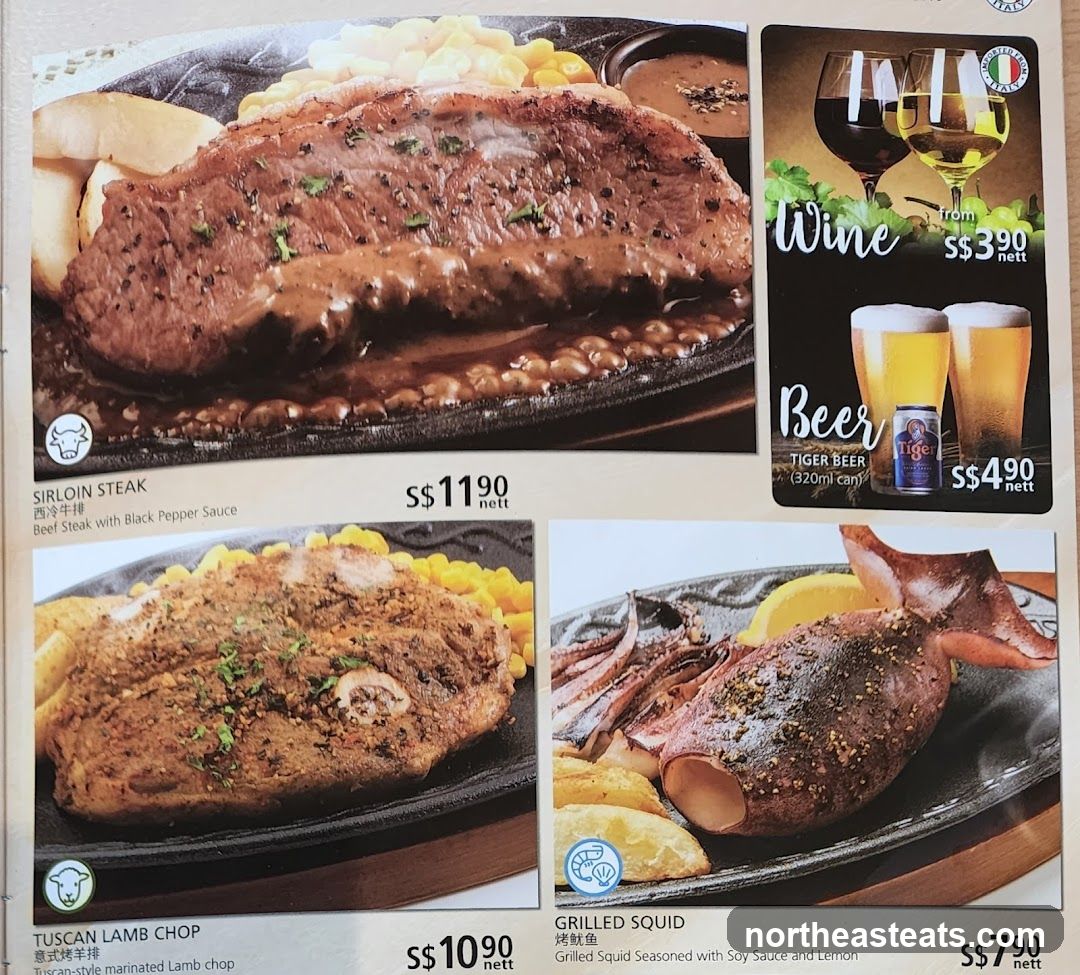 Menu Items
