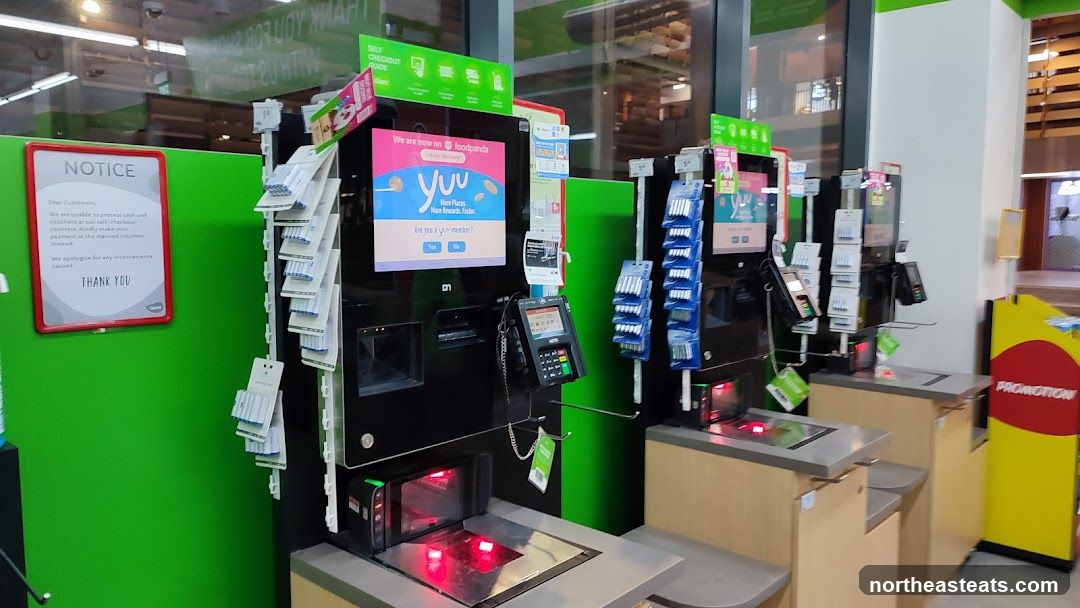 Self-Checkout Area